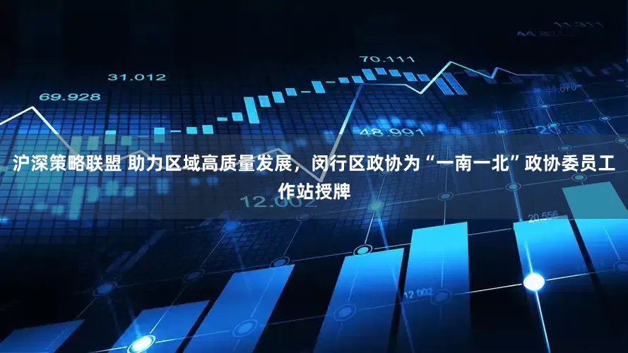 沪深策略联盟 助力区域高质量发展，闵行区政协为“一南一北”政协委员工作站授牌